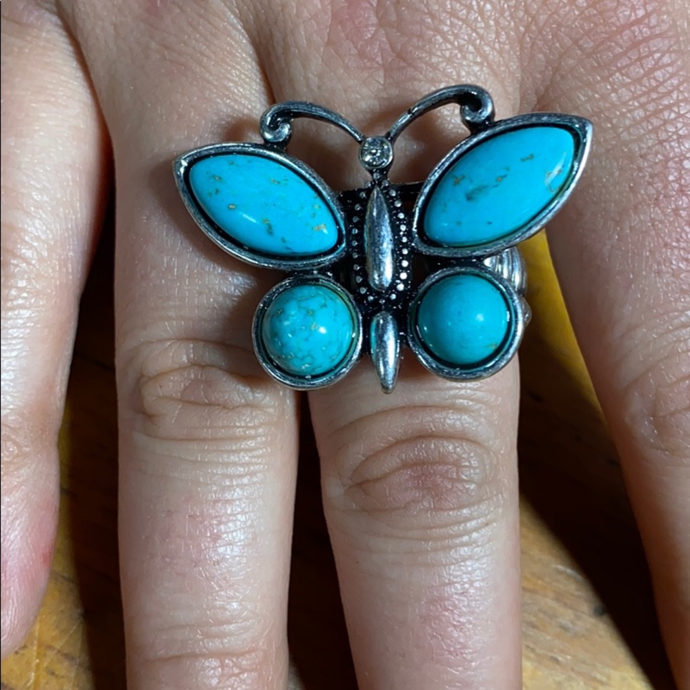 Blazin Roxx butterfly ring